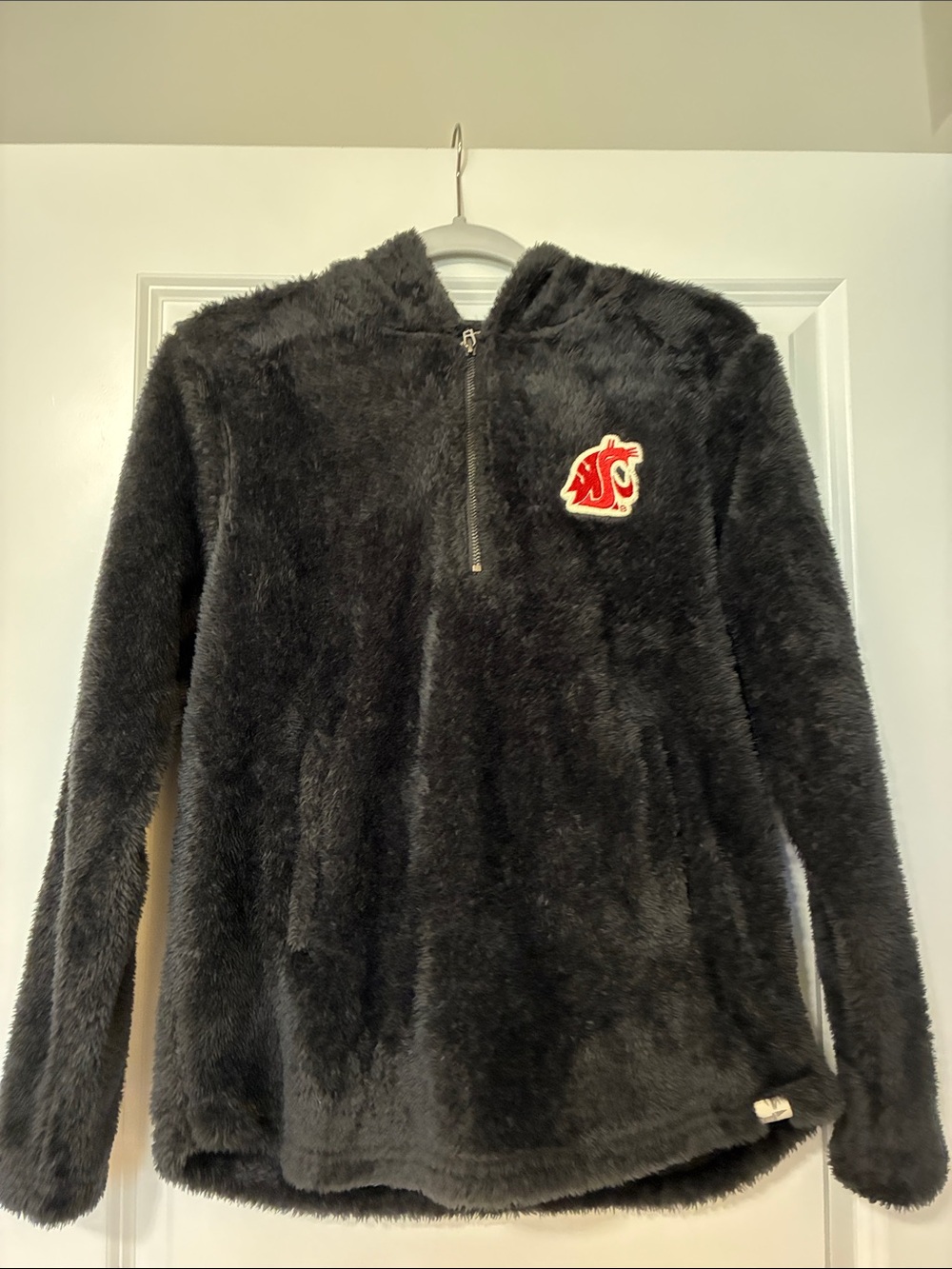 Washington State University Cougar Plush Half-Zip Pullover.